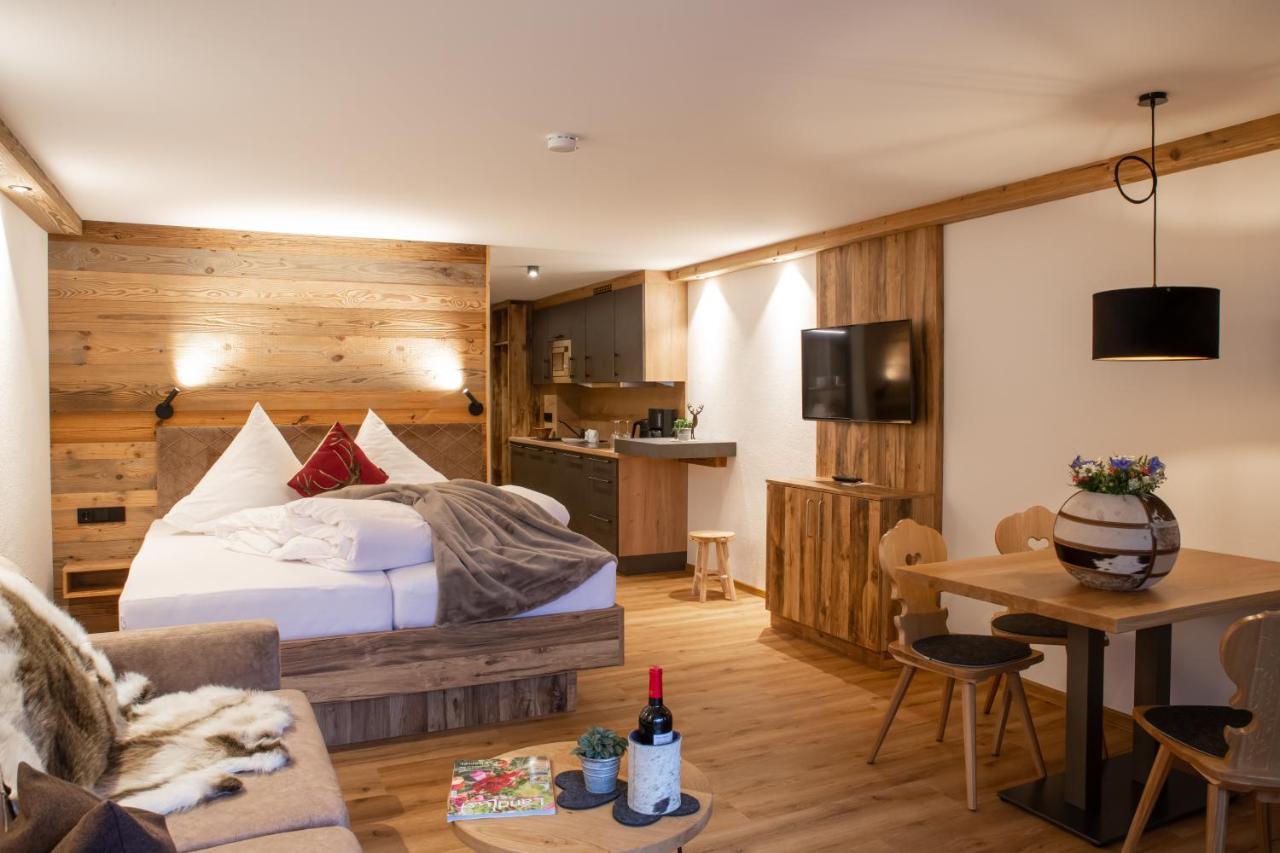 Brunnenhof Oberstdorf - Ferienwohnungen Mit Hotel Service Экстерьер фото